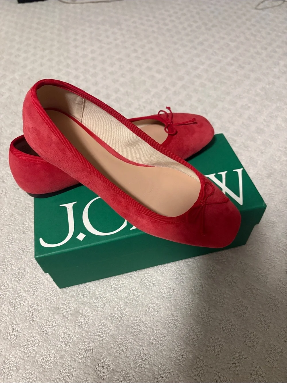 J. Crew suede Quinn Ballet Flats - Picture 6 of 17
